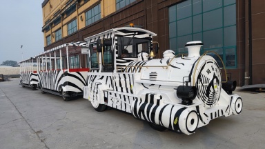 無軌觀光小火車多少錢,無軌小火車,游樂場小火車