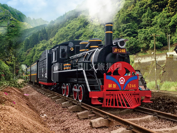 大型半封閉軌道火車(chē),軌道觀光火車(chē),觀光火車(chē)廠家