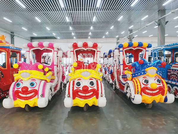 小丑款無(wú)軌觀光小火車(chē),無(wú)軌觀光小火車(chē),兒童小火車(chē)