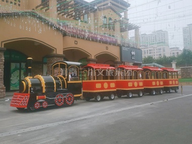 奧帕拉拉網(wǎng)紅無軌觀光小火車